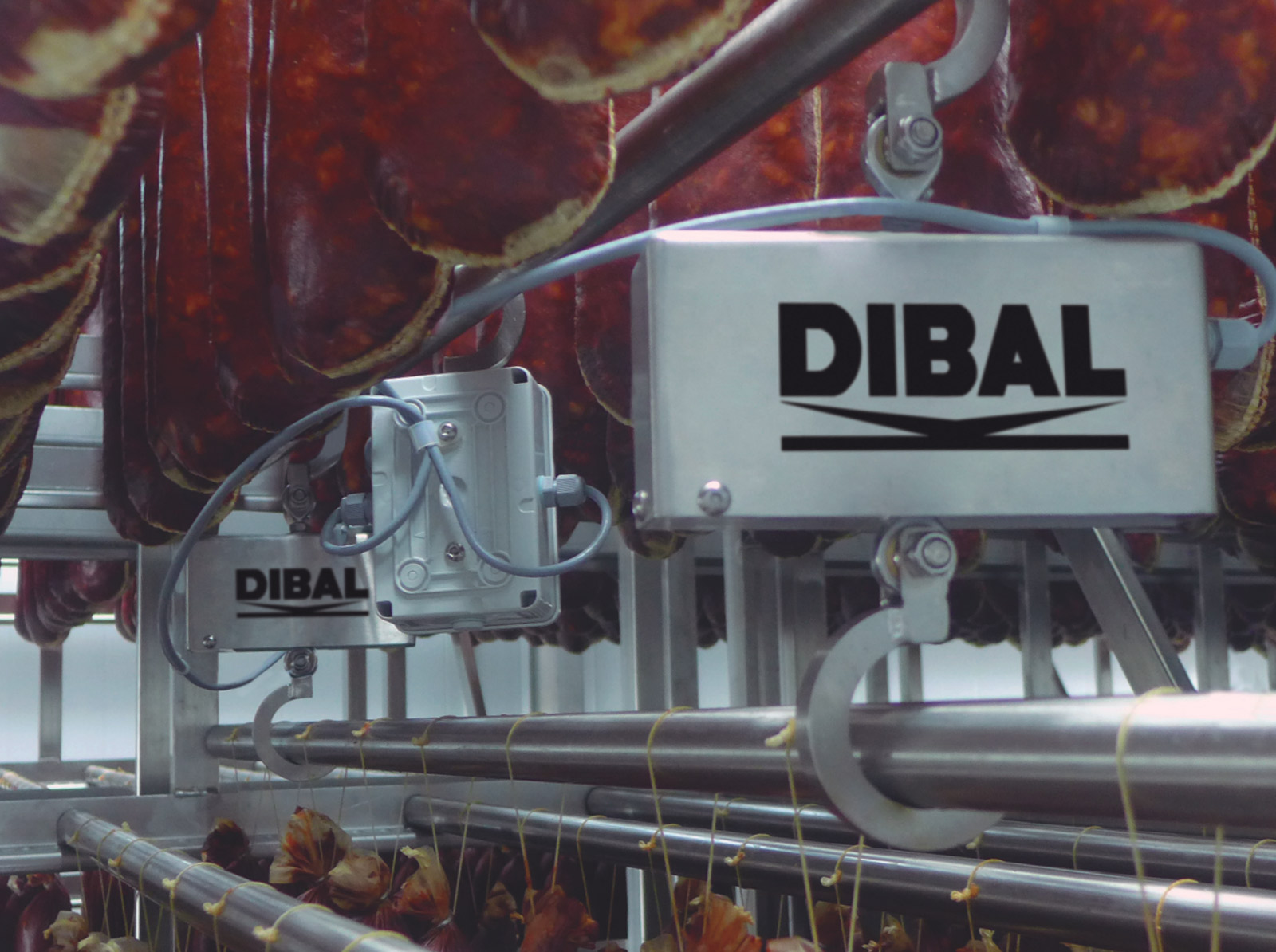 Dibal installation to control sausage curing in drying rooms