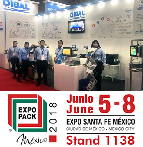 Dibal positively values its participation at the Expopack Mexico Fair
