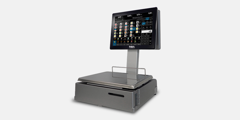 New DIBAL Product: Retail Scales with 3-inch Ticket Printers