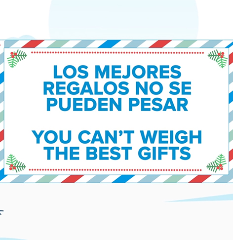 You can´t weigh the best gifts
