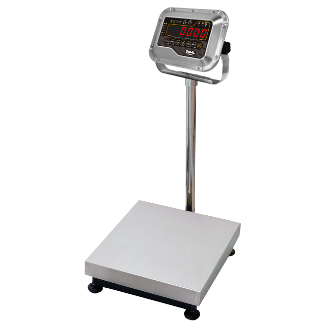Single load cell bench scales Dibal BEV Series with Dibal indicator